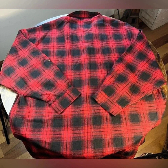 CHICSOUL | ladies plus size flannel shirt. Size: 2X - Picture 10 of 14
